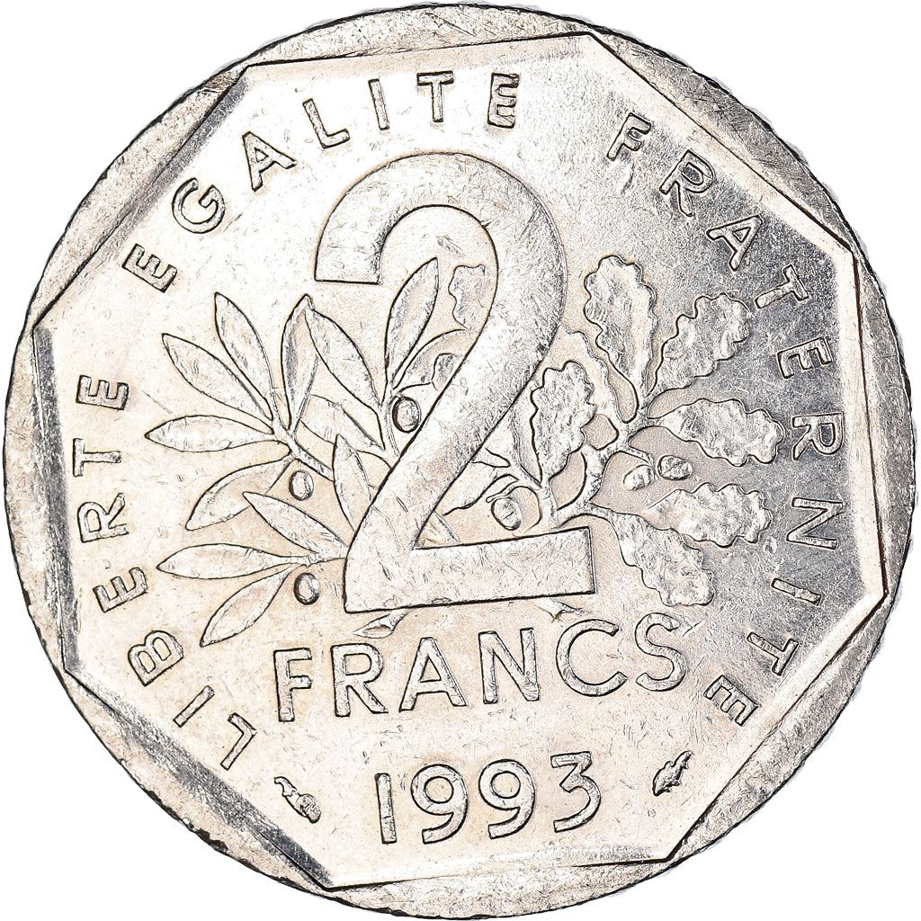 French Coin 2 Francs | Jean Moulin | KM1062 | France | 1993