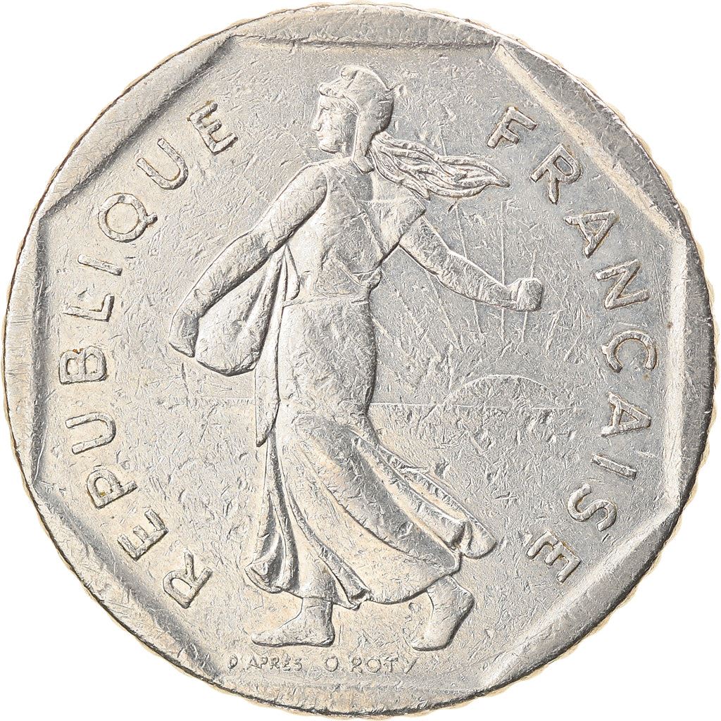 French Coin 2 Francs | KM942.1 | France | 1977 - 2001