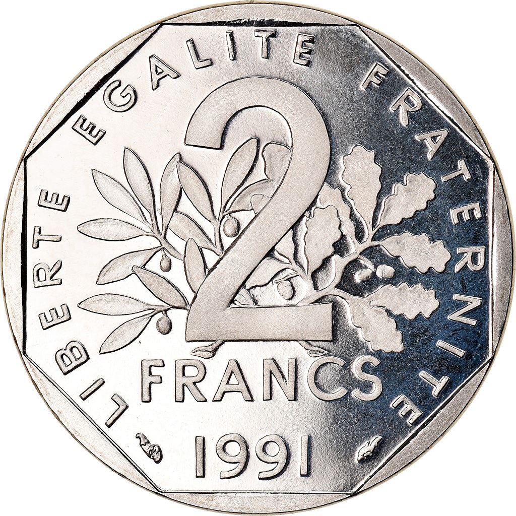 French Coin 2 Francs | KM942.1 | France | 1977 - 2001