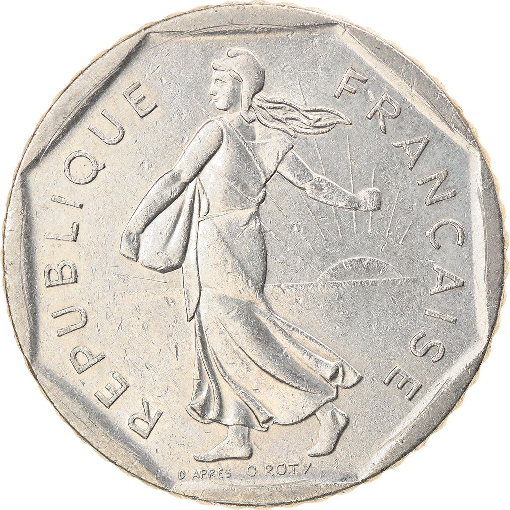 French Coin 2 Francs | KM942.1 | France | 1977 - 2001