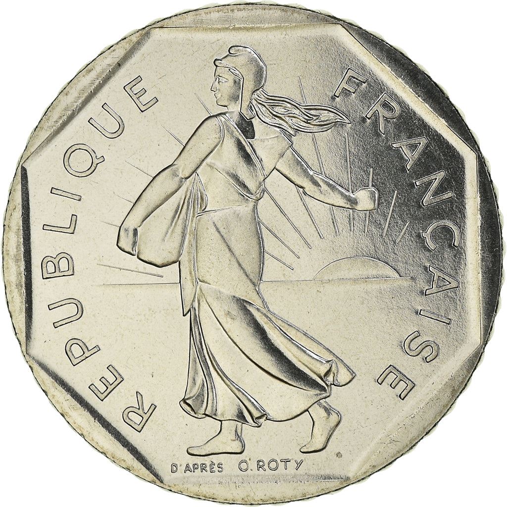 French Coin 2 Francs | KM942.1 | France | 1977 - 2001