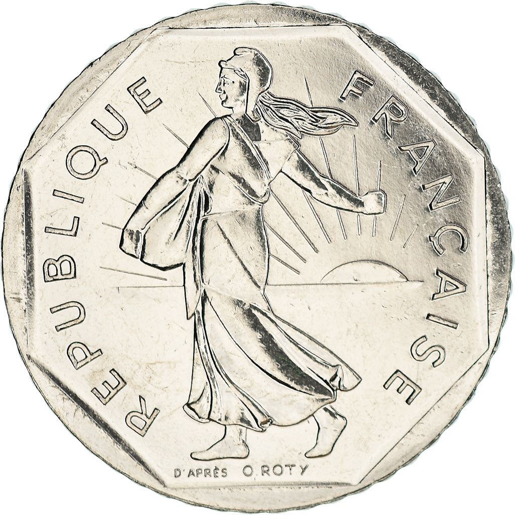 French Coin 2 Francs | KM942.1 | France | 1977 - 2001