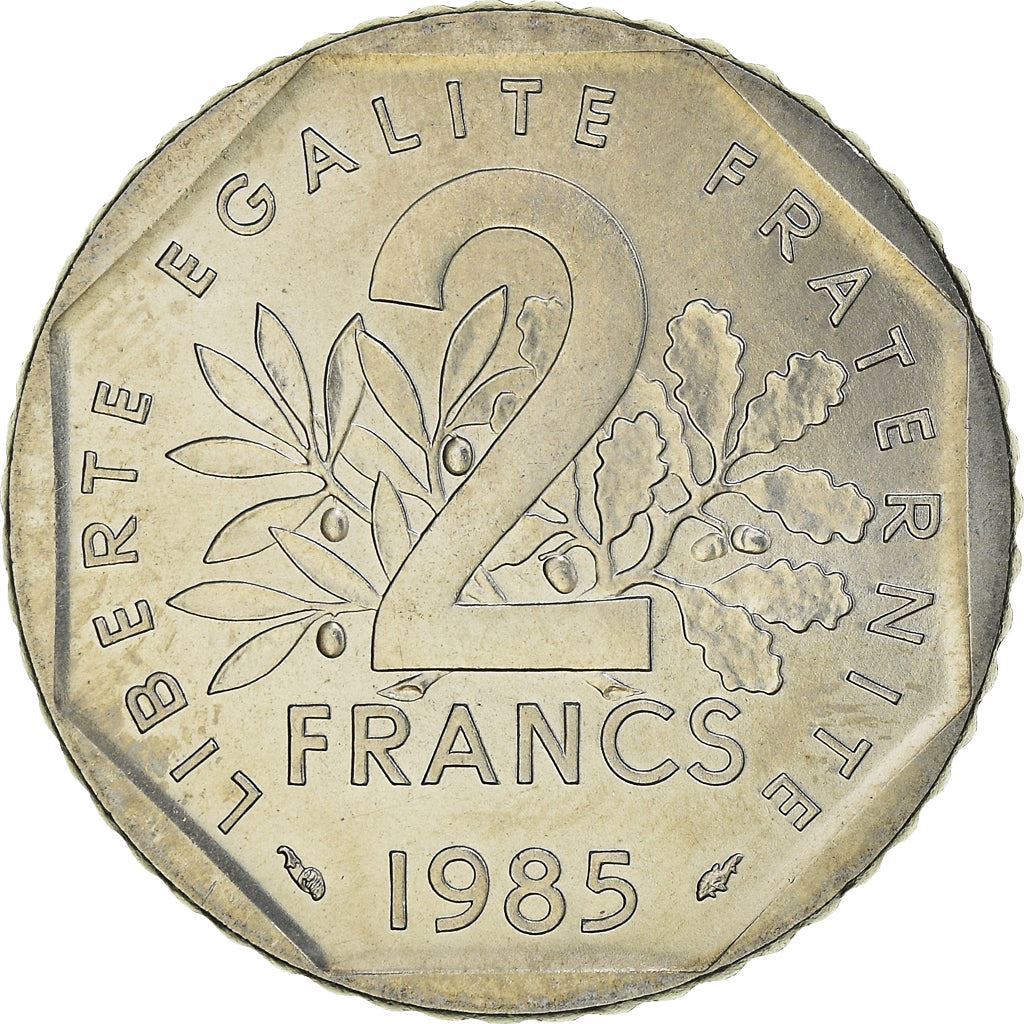 French Coin 2 Francs | KM942.1 | France | 1977 - 2001