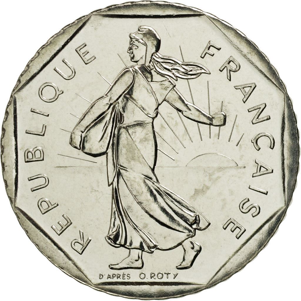 French Coin 2 Francs | KM942.1 | France | 1977 - 2001