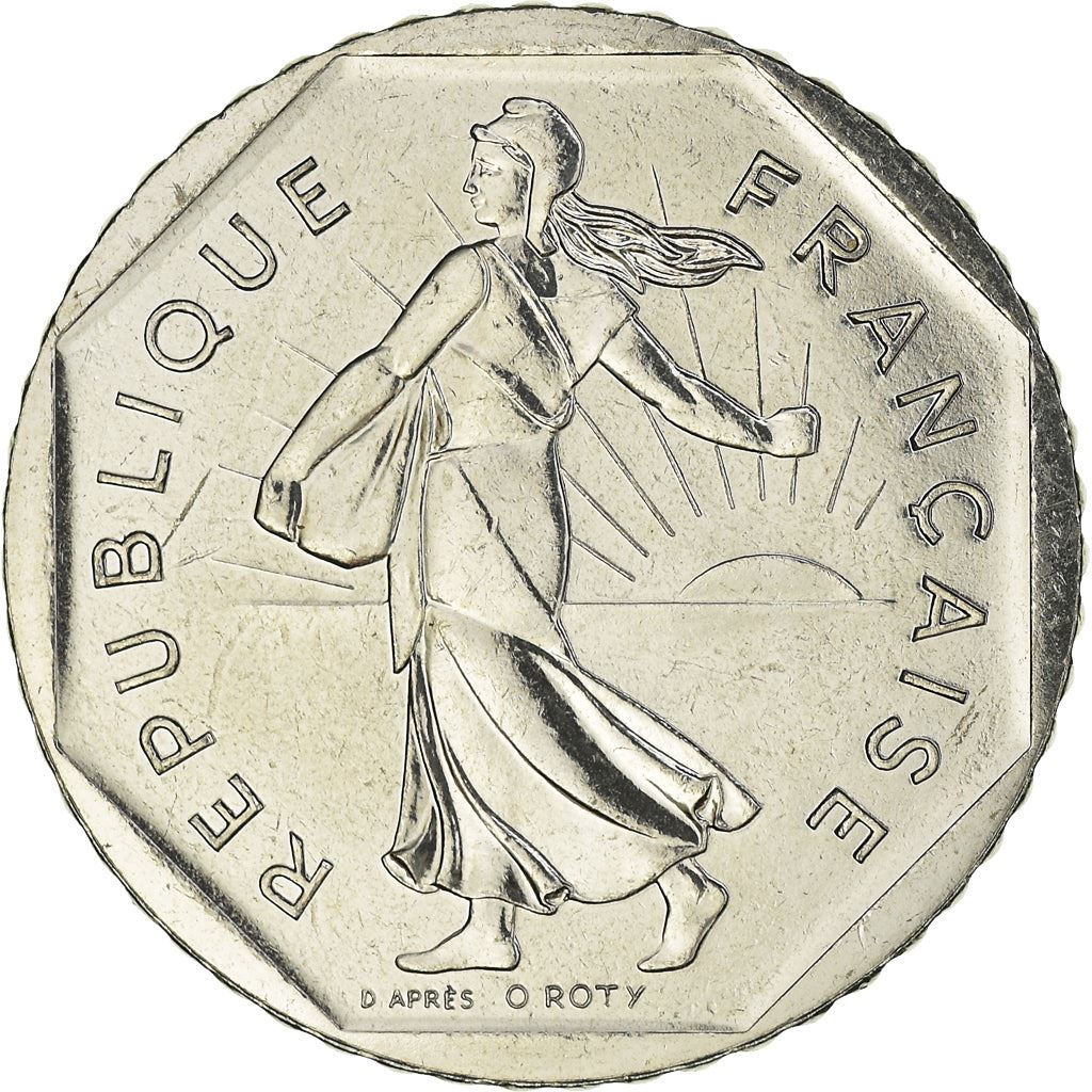 French Coin 2 Francs | KM942.1 | France | 1977 - 2001