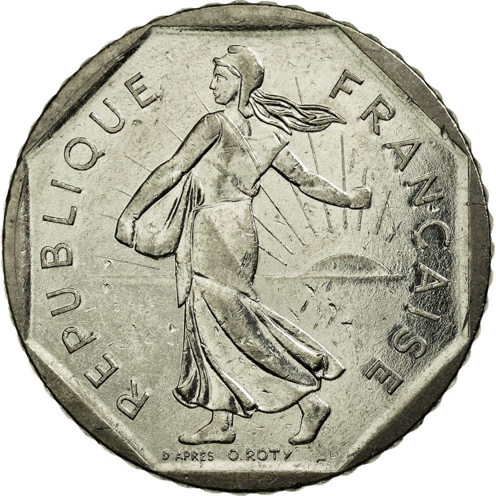 French Coin 2 Francs | KM942.1 | France | 1977 - 2001