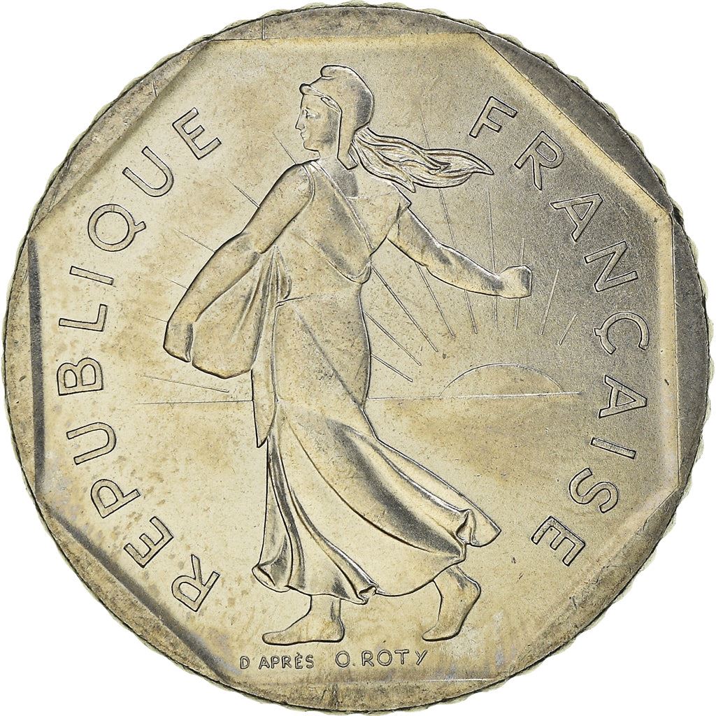 French Coin 2 Francs | KM942.1 | France | 1977 - 2001