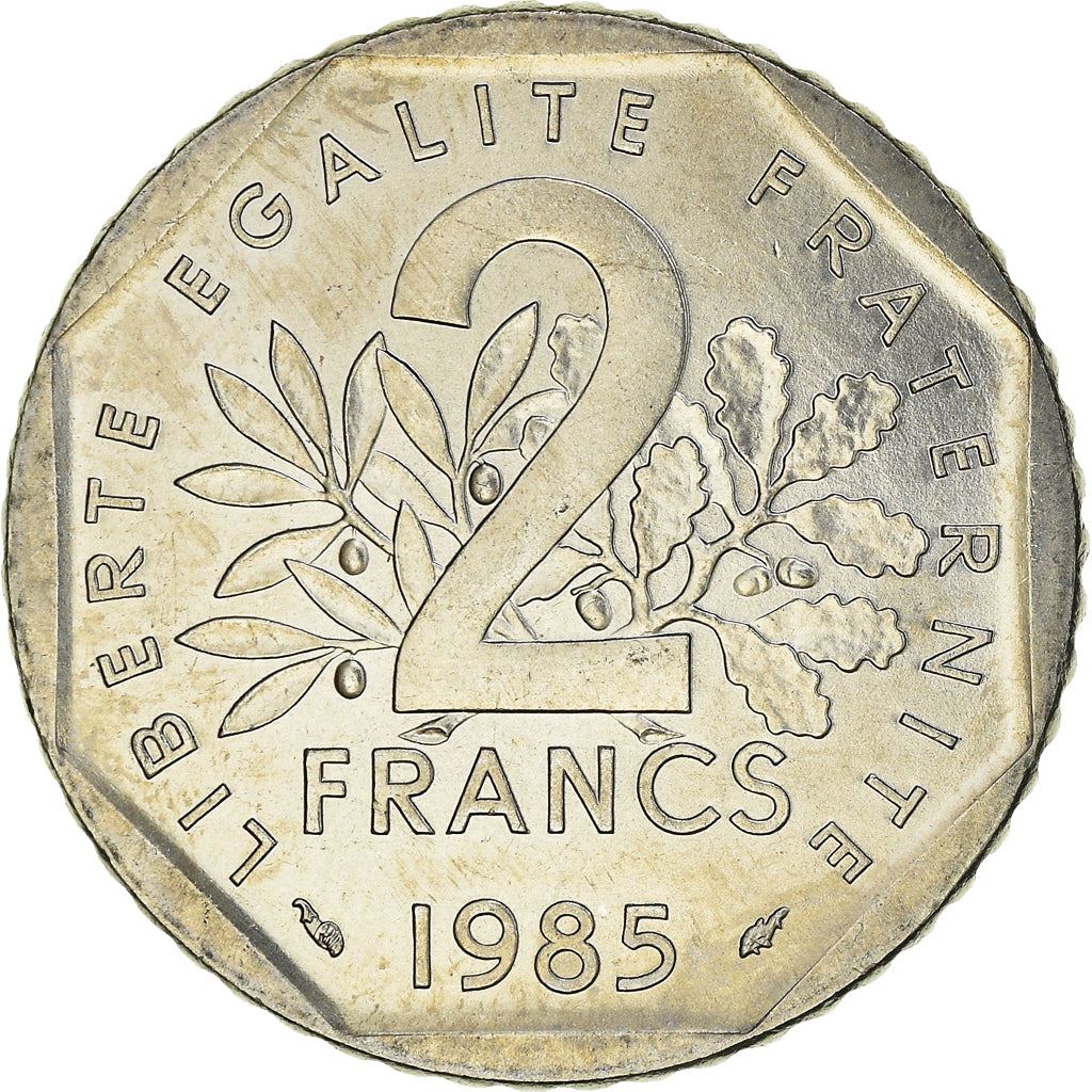 French Coin 2 Francs | KM942.1 | France | 1977 - 2001