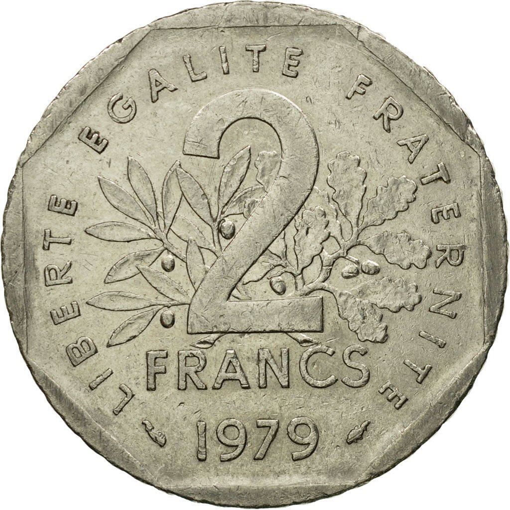 French Coin 2 Francs | KM942.1 | France | 1977 - 2001