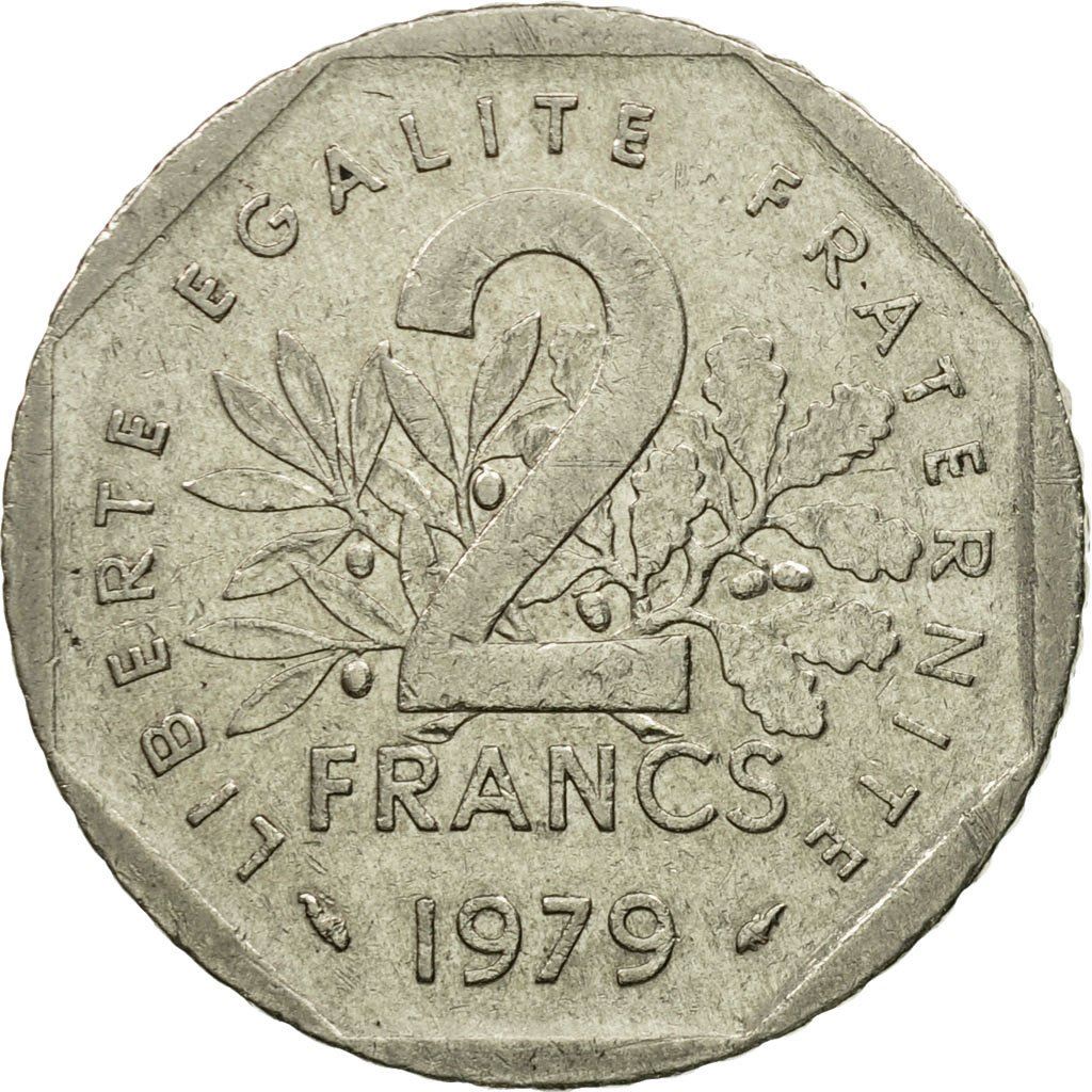 French Coin 2 Francs | KM942.1 | France | 1977 - 2001