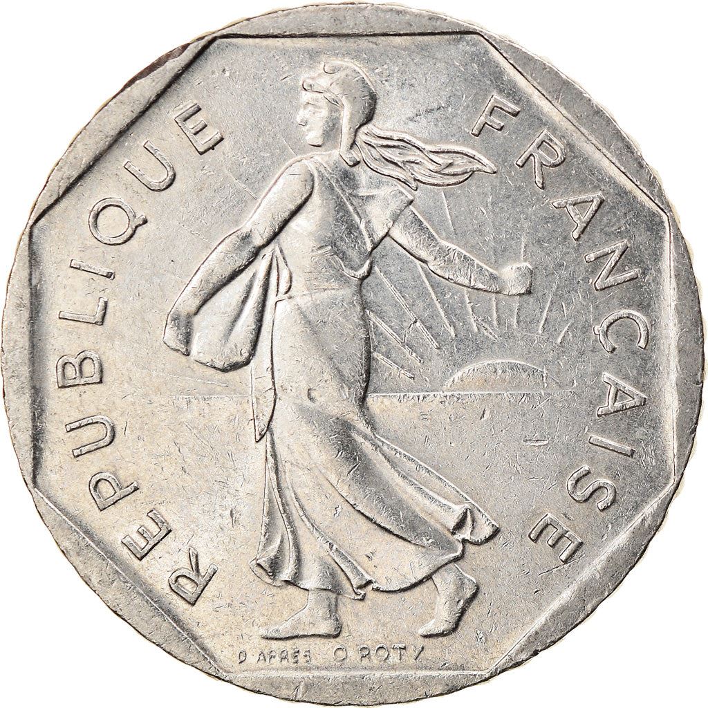 French Coin 2 Francs | KM942.1 | France | 1977 - 2001