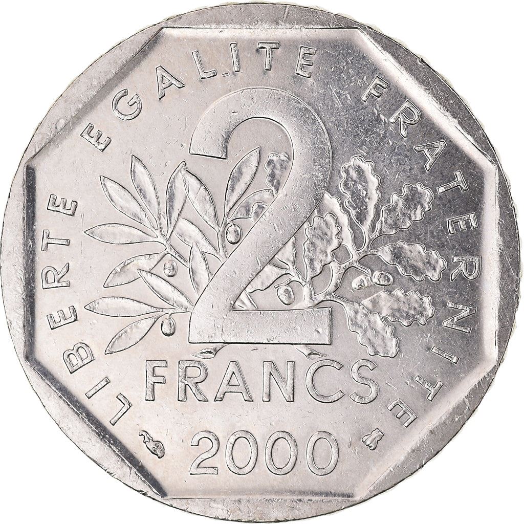 French Coin 2 Francs | KM942.1 | France | 1977 - 2001