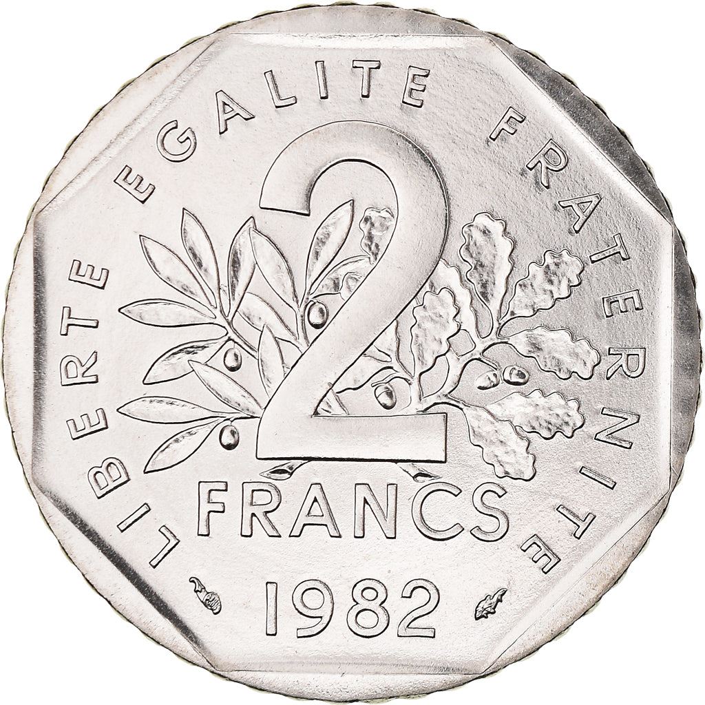 French Coin 2 Francs | KM942.1 | France | 1977 - 2001