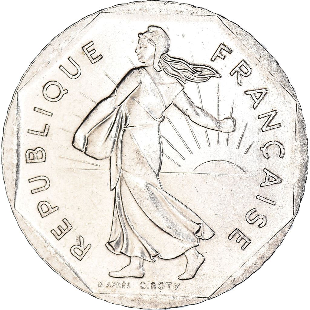 French Coin 2 Francs | KM942.1 | France | 1977 - 2001