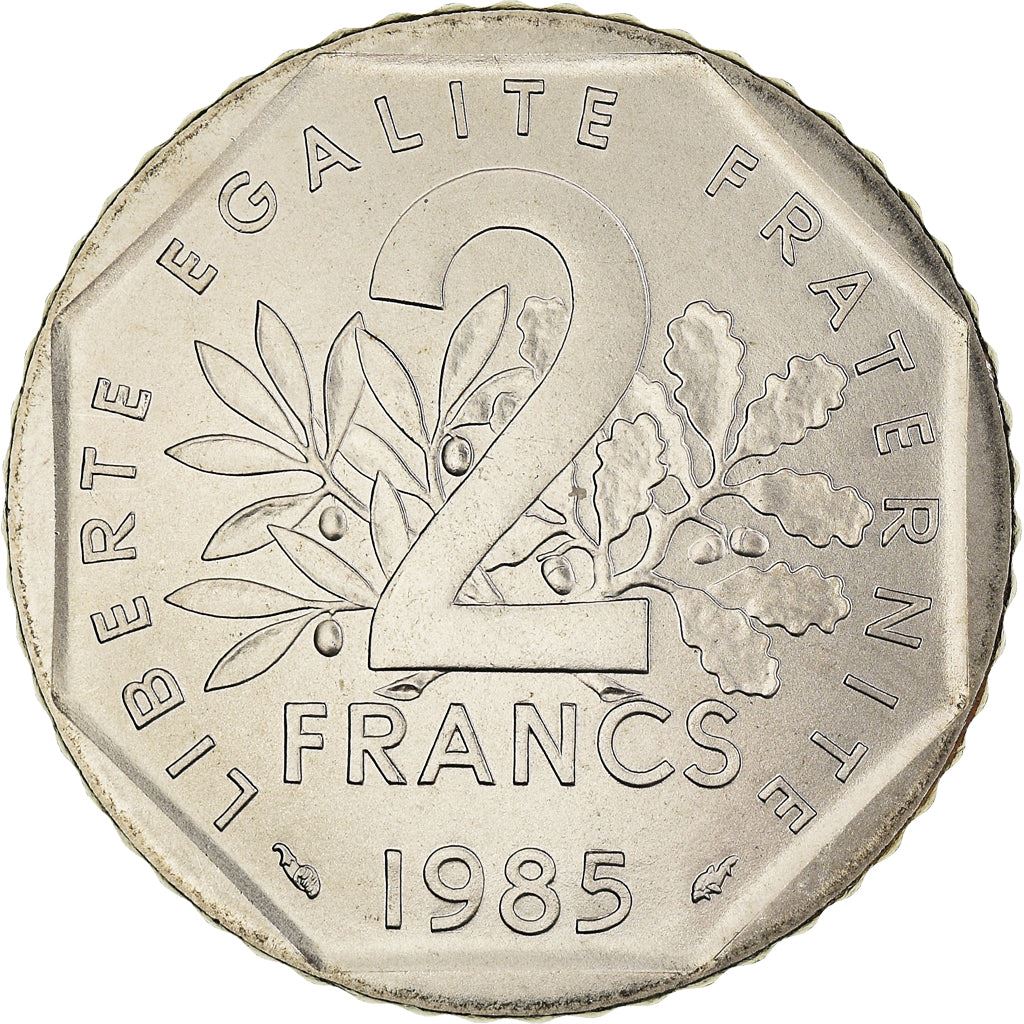 French Coin 2 Francs | KM942.1 | France | 1977 - 2001