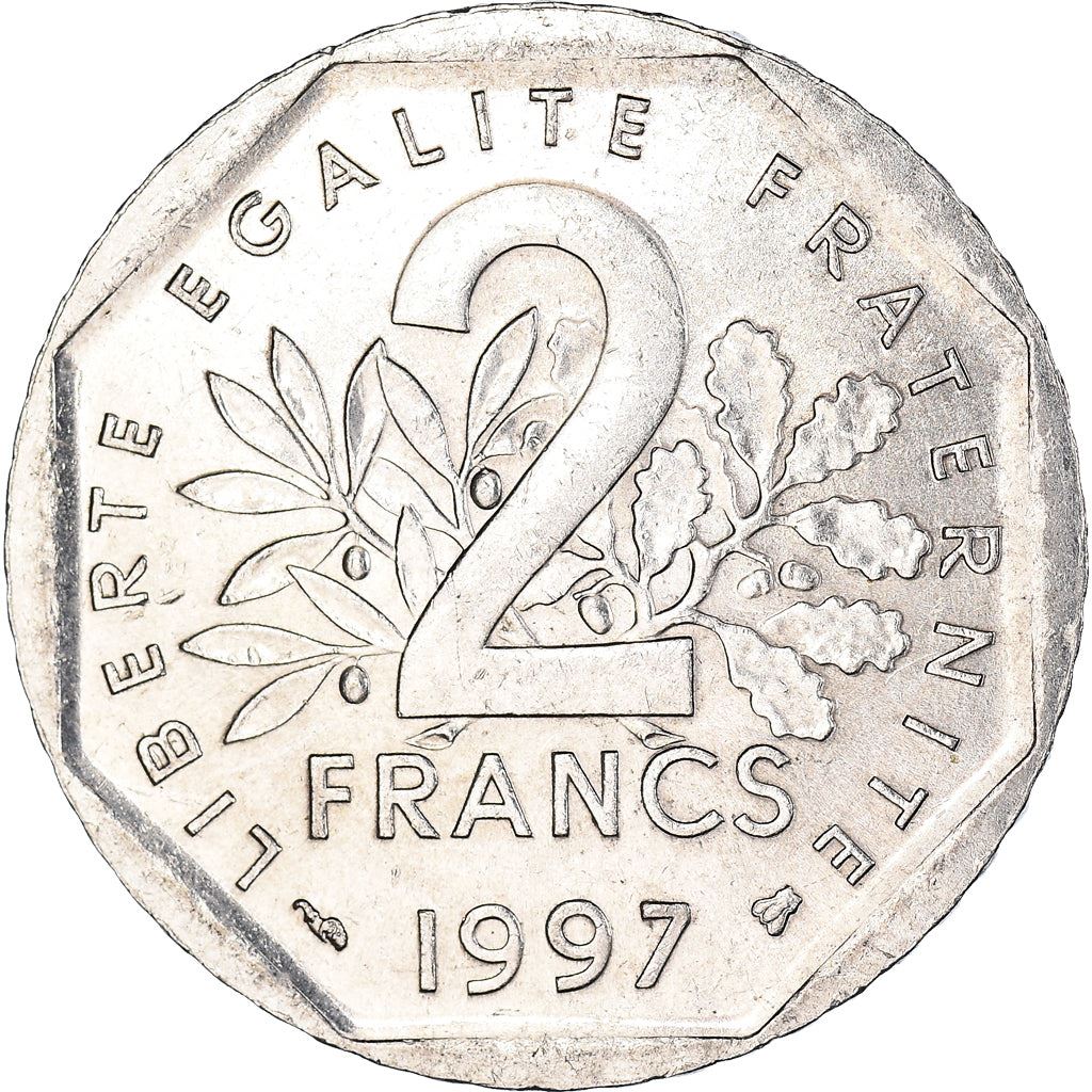 French Coin 2 Francs | KM942.1 | France | 1977 - 2001