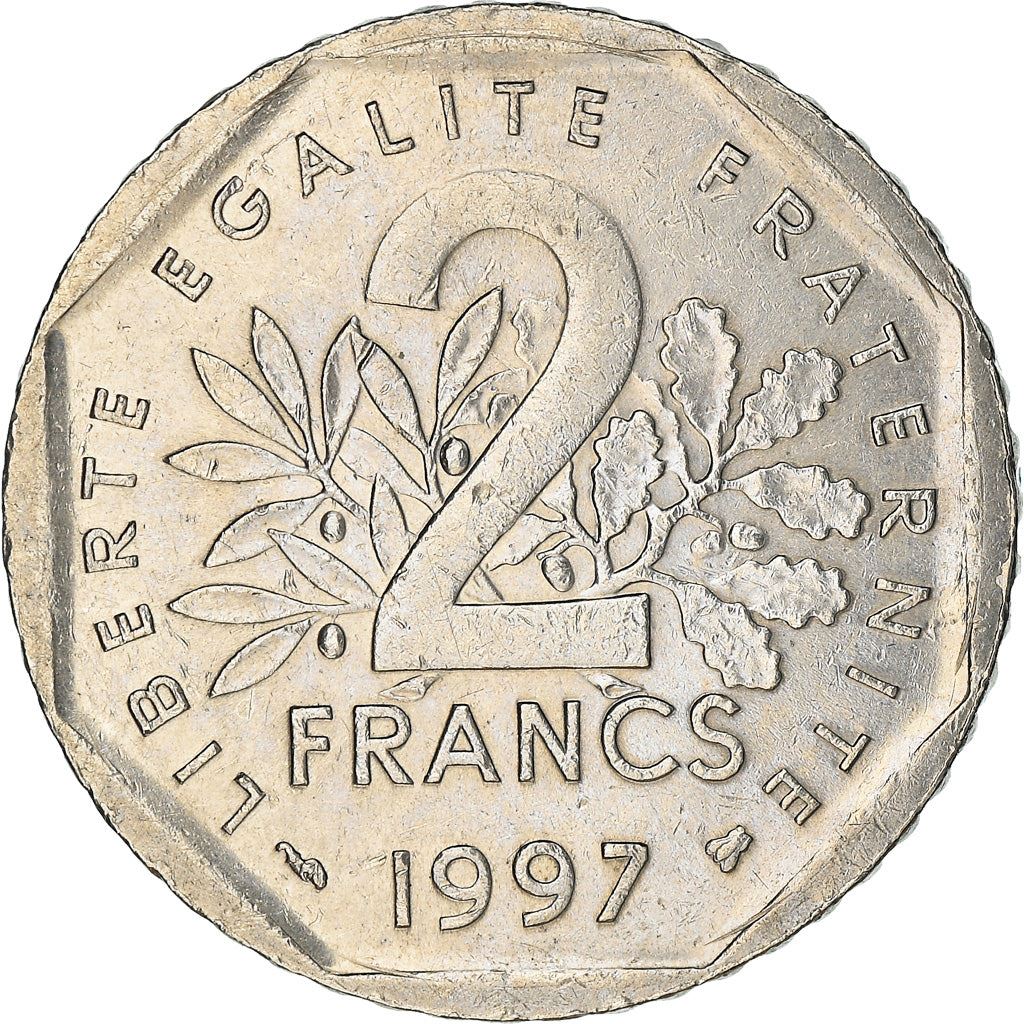 French Coin 2 Francs | KM942.1 | France | 1977 - 2001