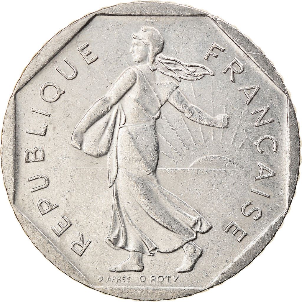 French Coin 2 Francs | KM942.1 | France | 1977 - 2001