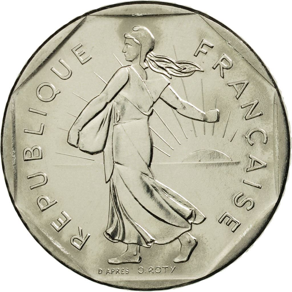 French Coin 2 Francs | KM942.1 | France | 1977 - 2001