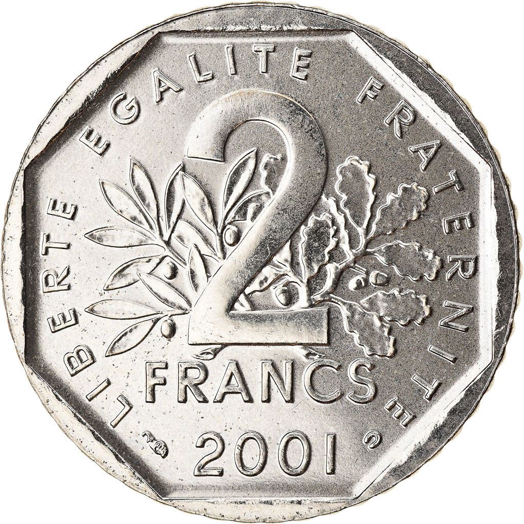 French Coin 2 Francs | KM942.1 | France | 1977 - 2001