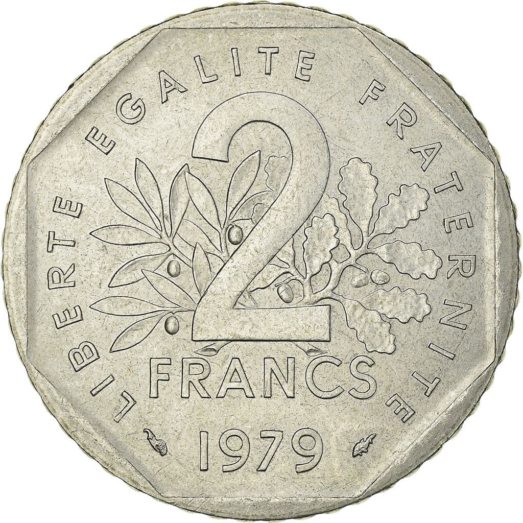 French Coin 2 Francs | KM942.1 | France | 1977 - 2001