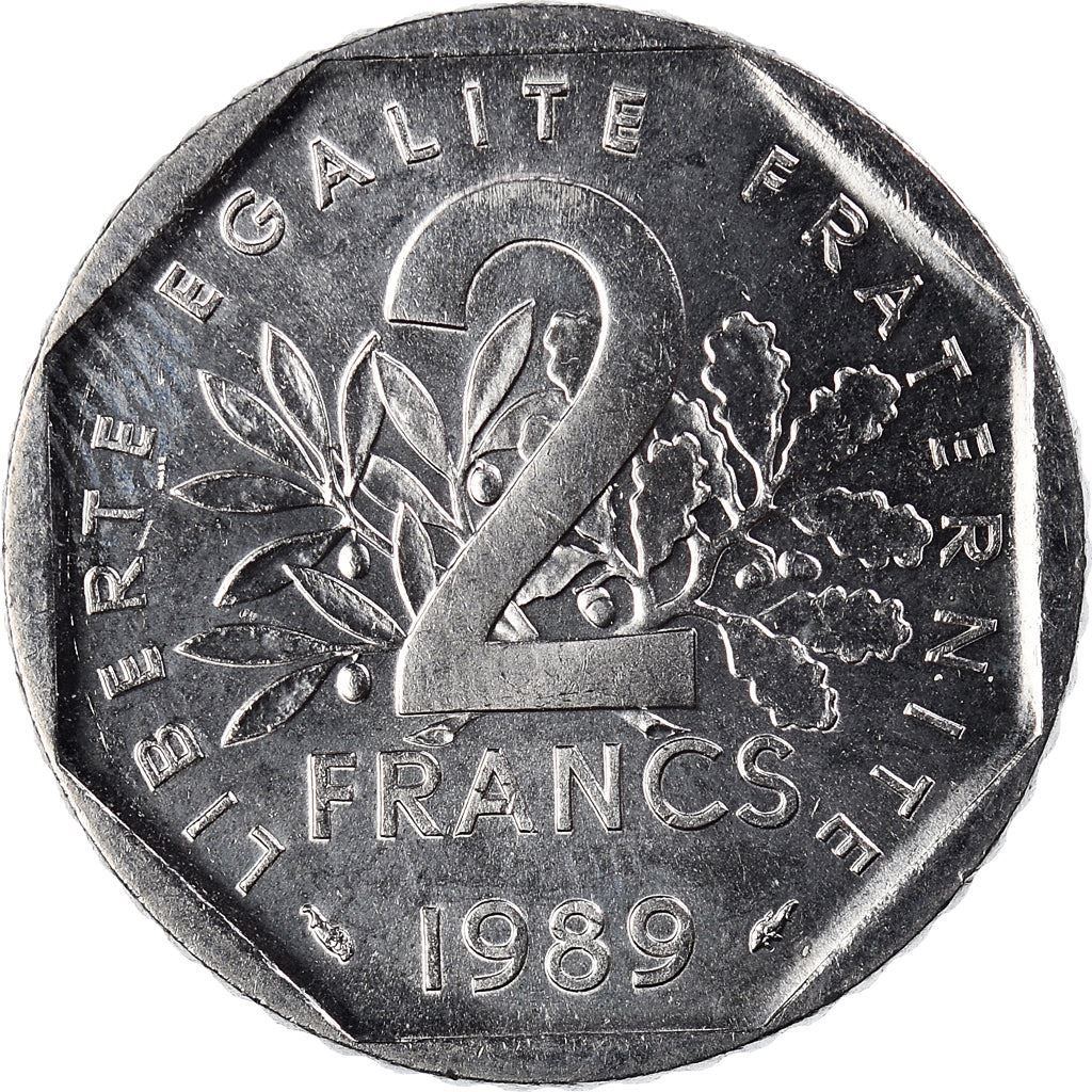 French Coin 2 Francs | KM942.1 | France | 1977 - 2001