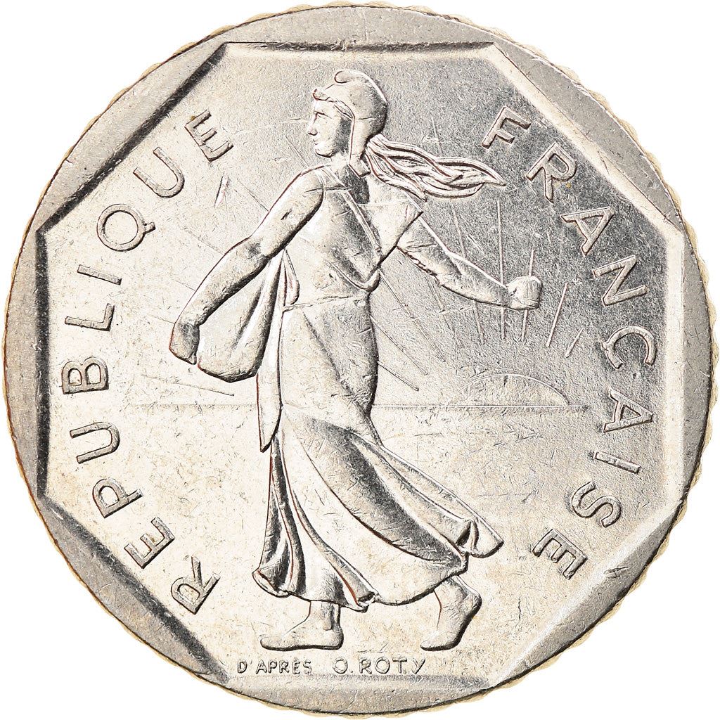 French Coin 2 Francs | KM942.1 | France | 1977 - 2001