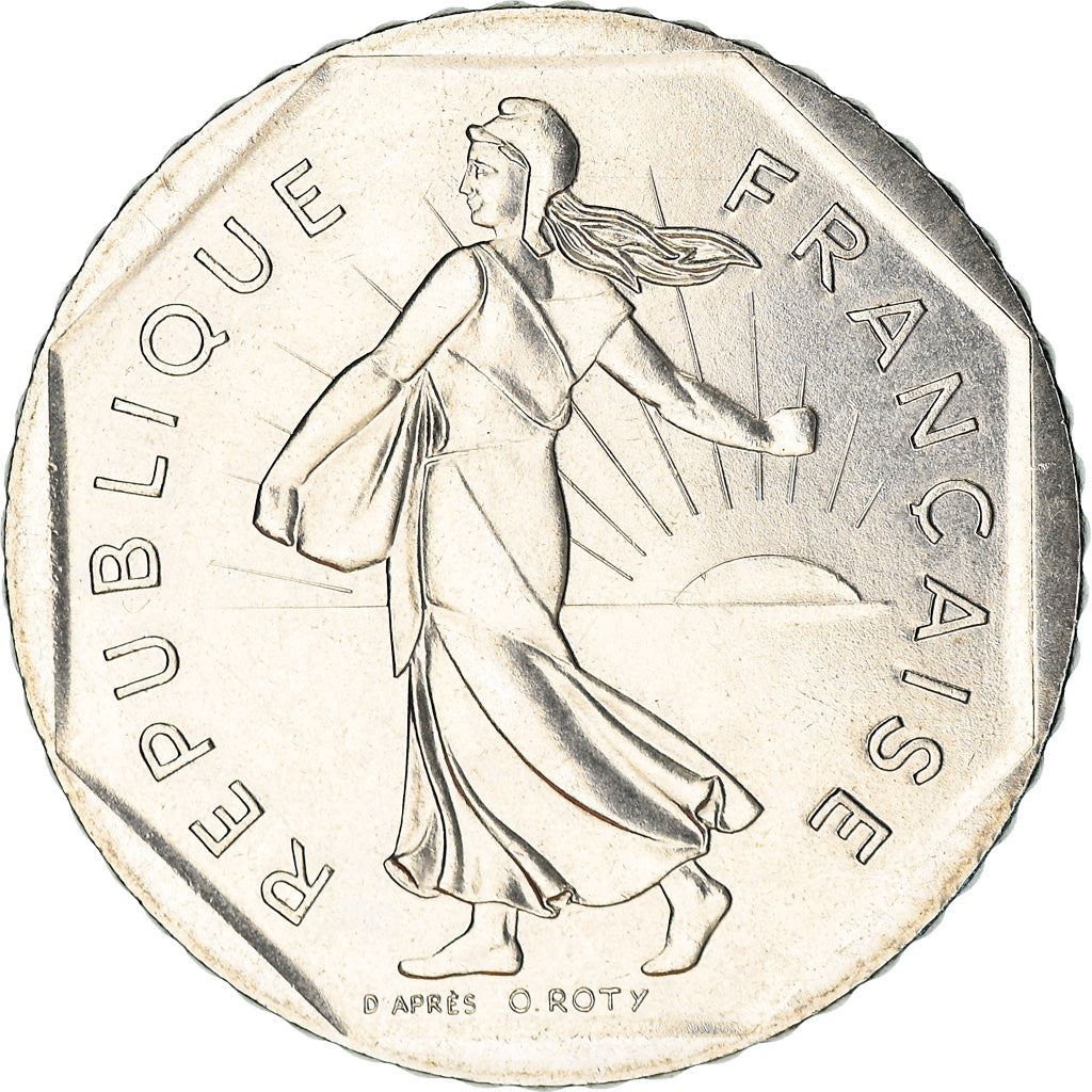 French Coin 2 Francs | KM942.1 | France | 1977 - 2001