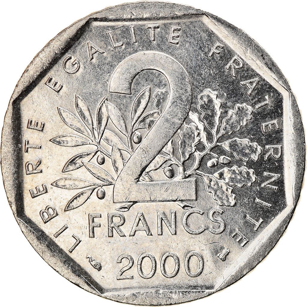 French Coin 2 Francs | KM942.1 | France | 1977 - 2001