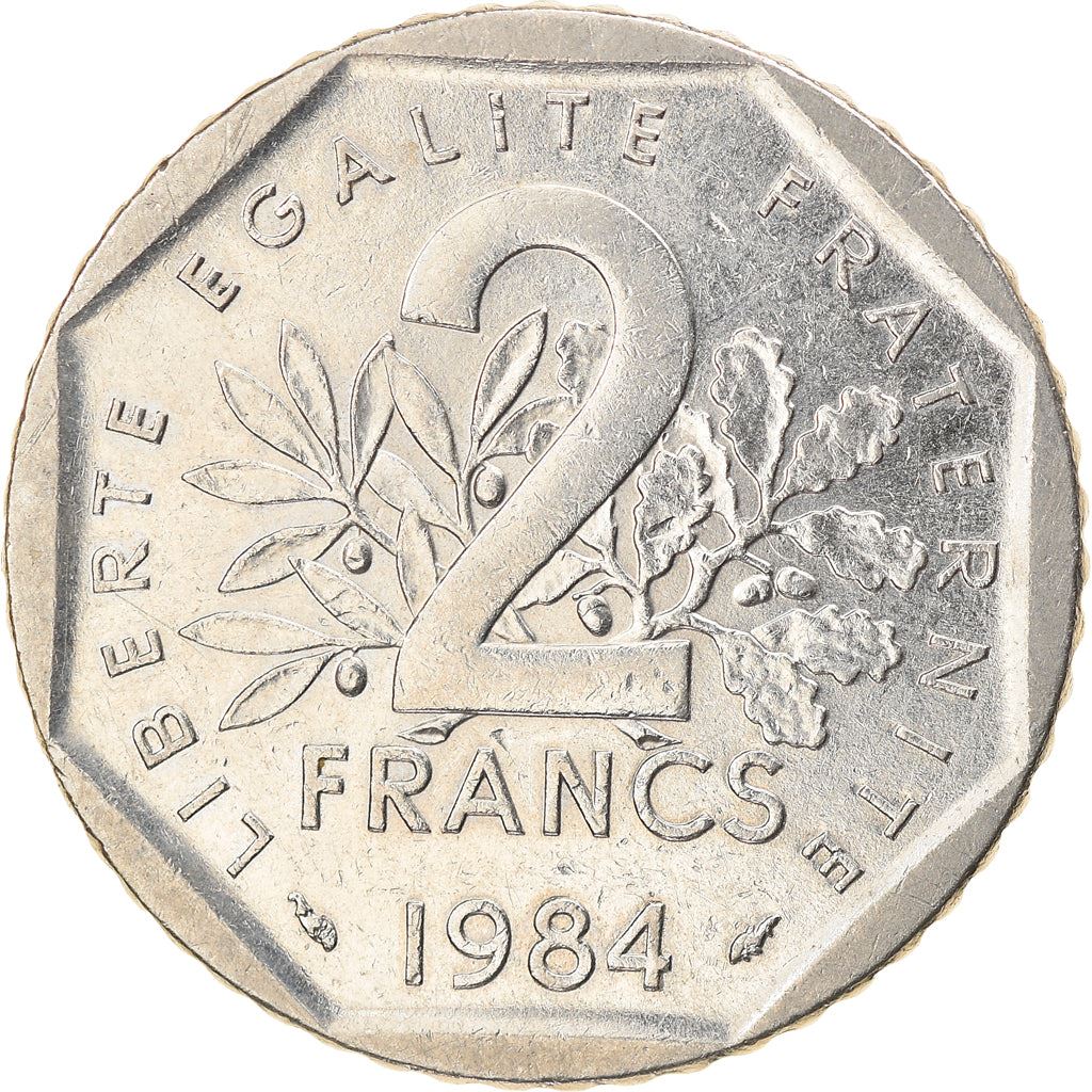 French Coin 2 Francs | KM942.1 | France | 1977 - 2001