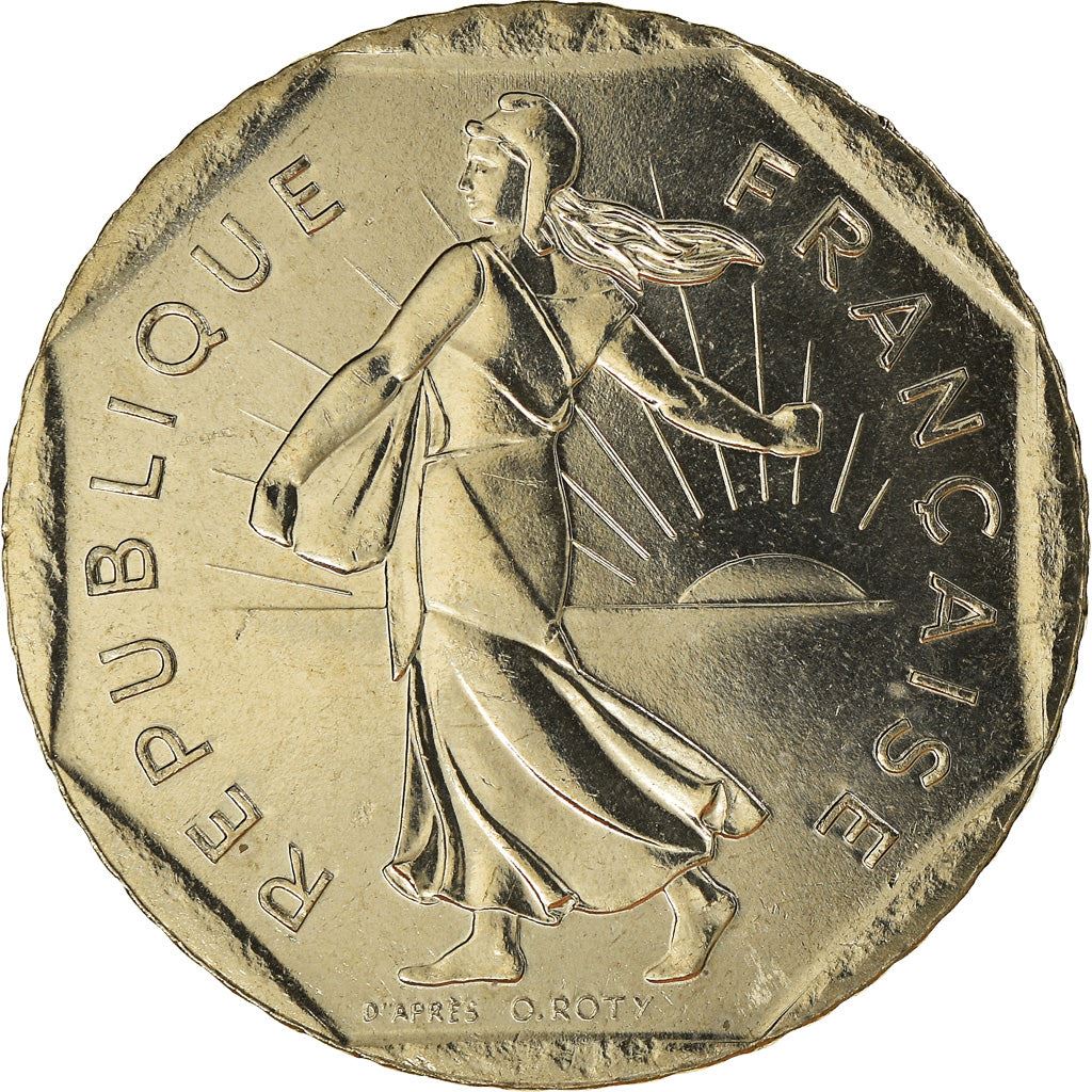 French Coin 2 Francs | KM942.1 | France | 1977 - 2001