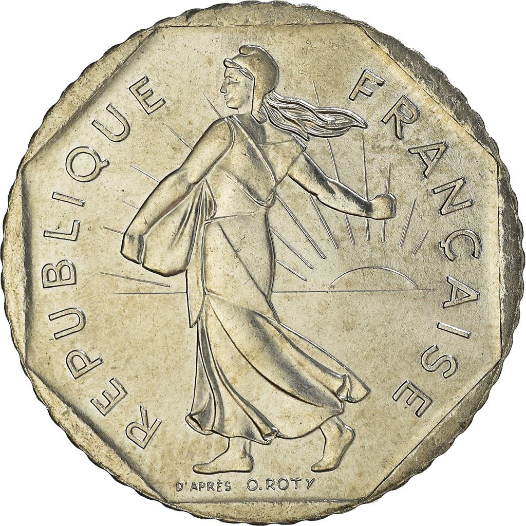 French Coin 2 Francs | KM942.1 | France | 1977 - 2001