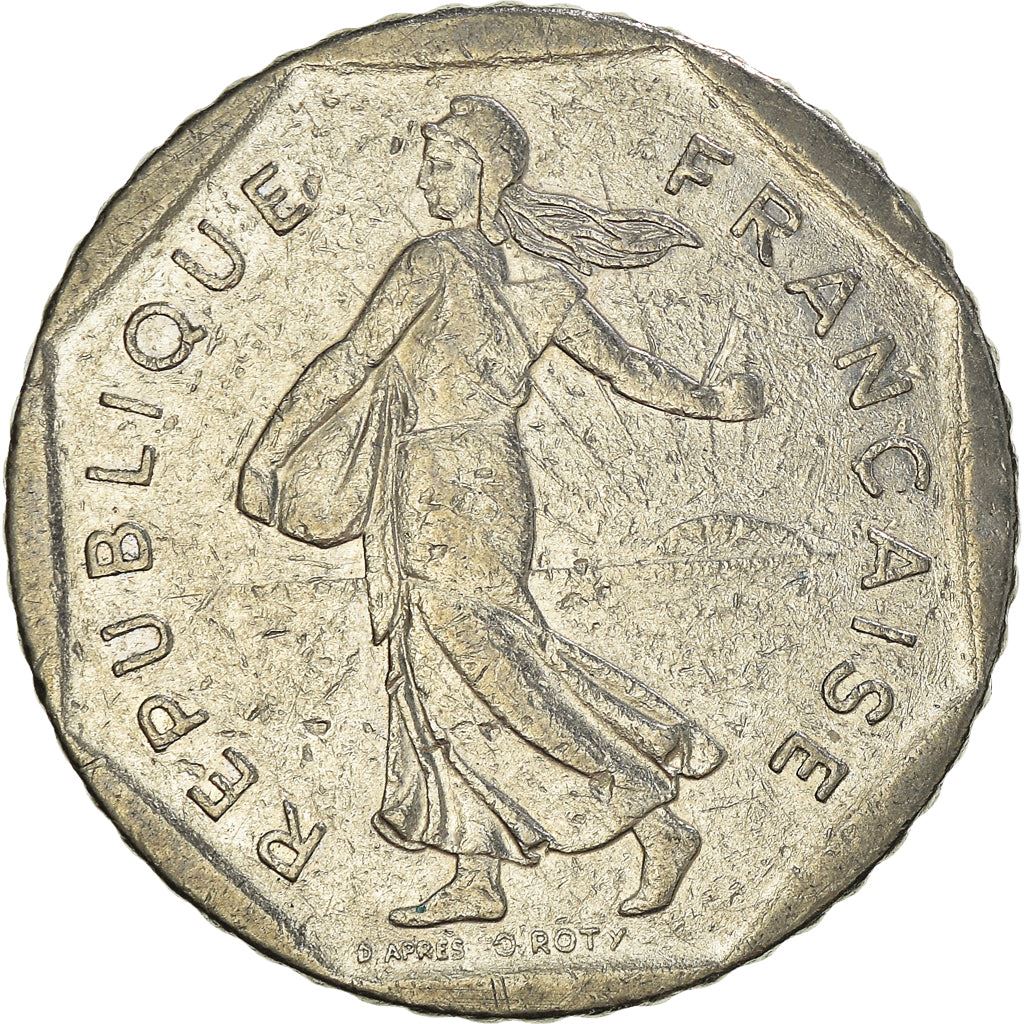 French Coin 2 Francs | KM942.1 | France | 1977 - 2001