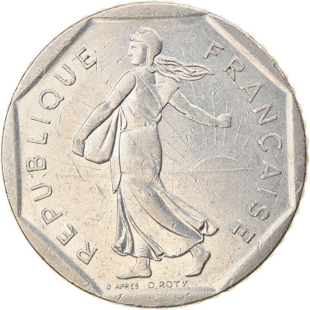 French Coin 2 Francs | KM942.1 | France | 1977 - 2001