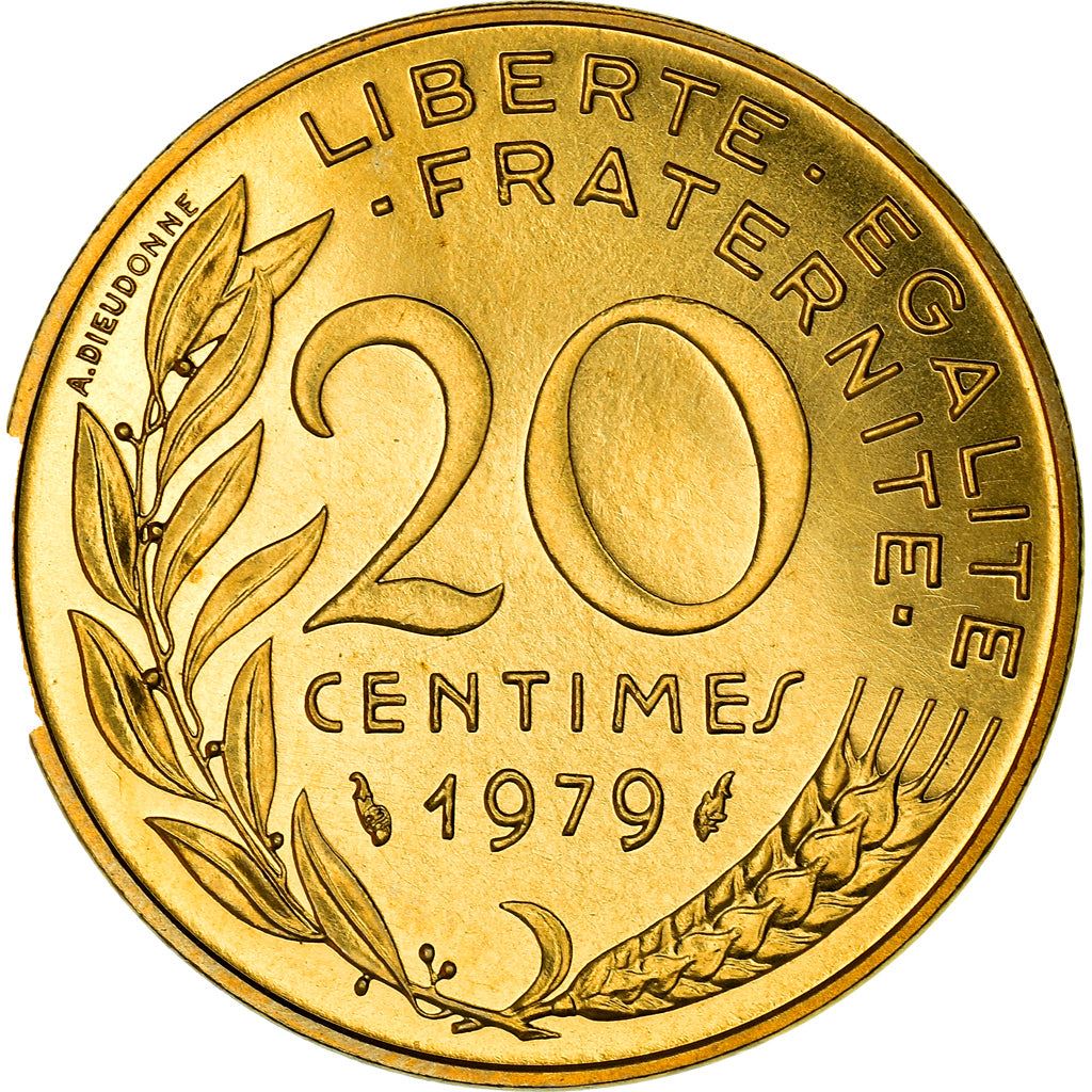 French Coin 20 Centimes | KM930 | France | 1962 - 2001