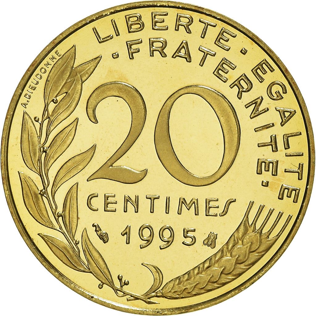 French Coin 20 Centimes | KM930 | France | 1962 - 2001