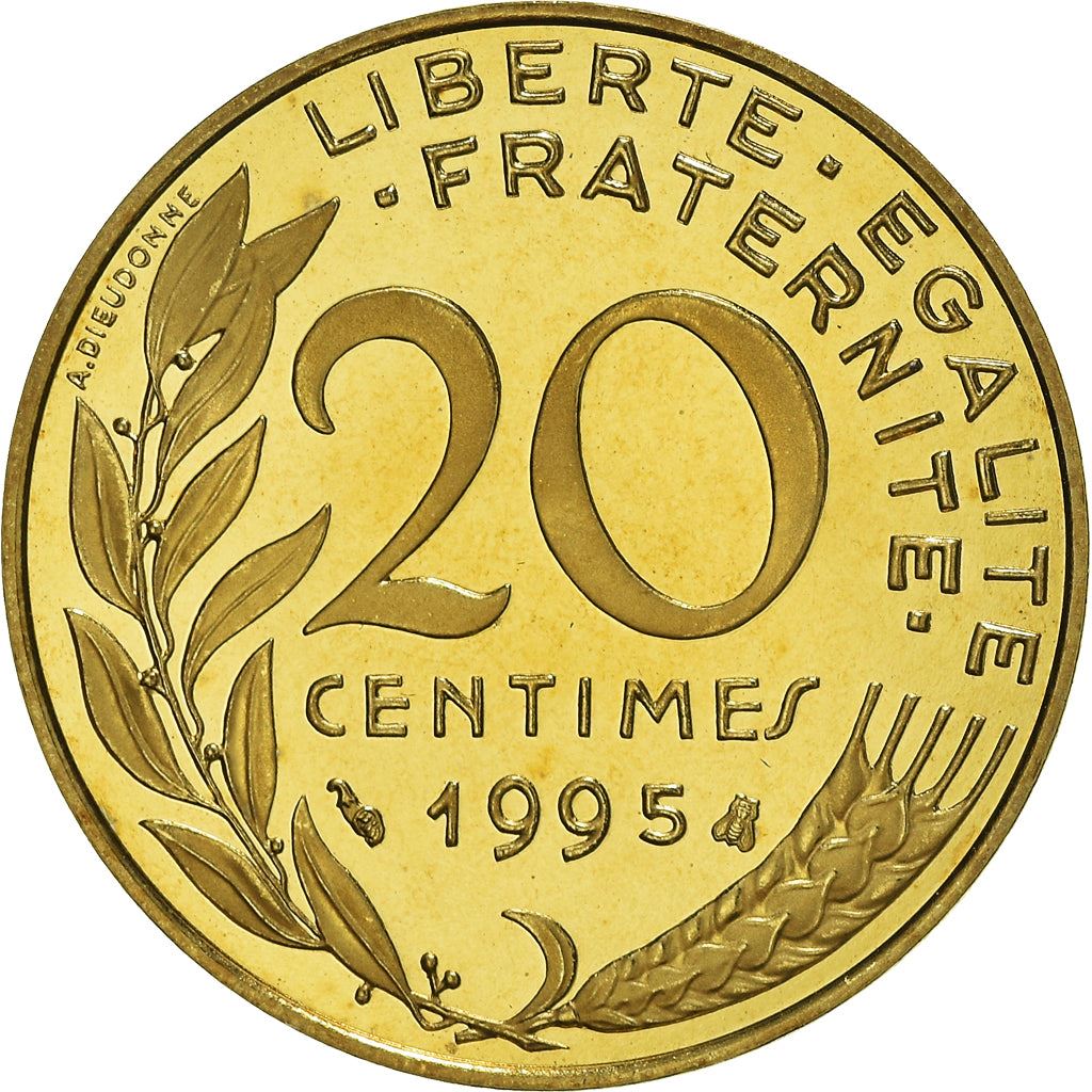 French Coin 20 Centimes | KM930 | France | 1962 - 2001