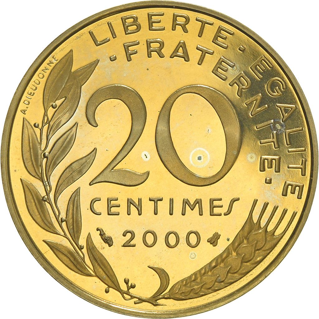 French Coin 20 Centimes | KM930 | France | 1962 - 2001