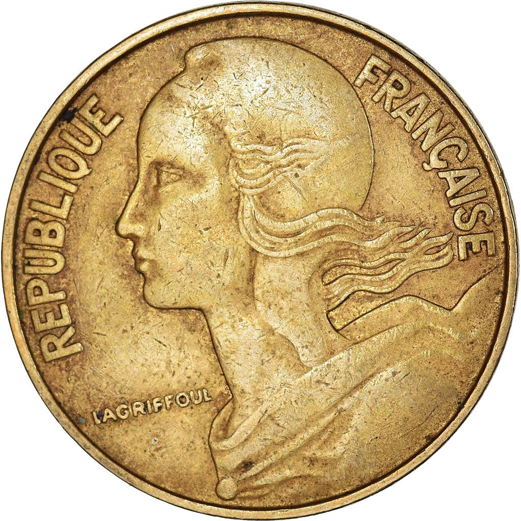 French Coin 20 Centimes | KM930 | France | 1962 - 2001