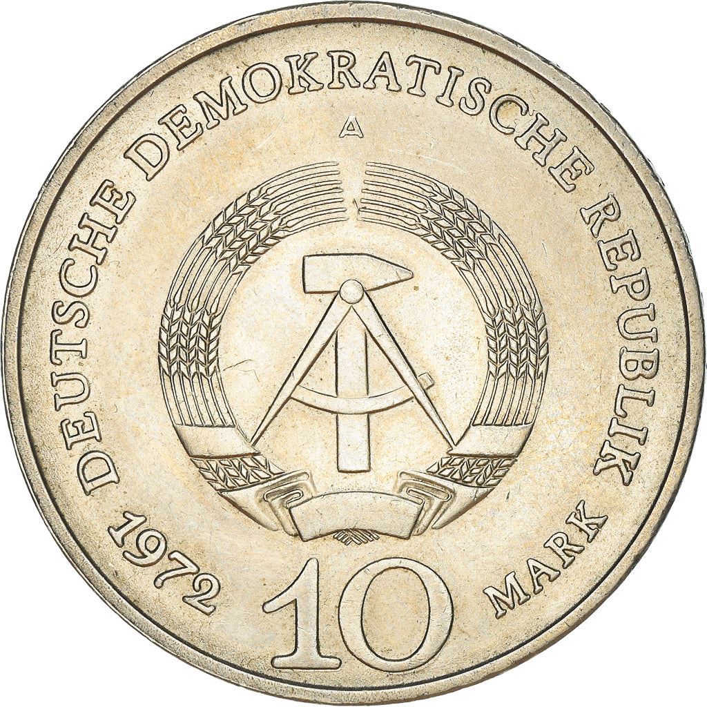 German Democratic Republic 10 Mark Coin | Buchenwald Memorial | KM38 | 1972