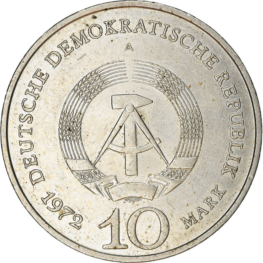 German Democratic Republic 10 Mark Coin | Buchenwald Memorial | KM38 | 1972