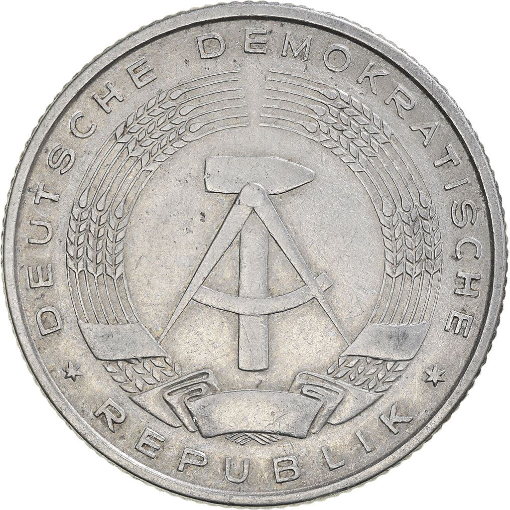 German Democratic Republic 2 Deutsche Mark Coin | Hammer | Compas | KM14 | 1957