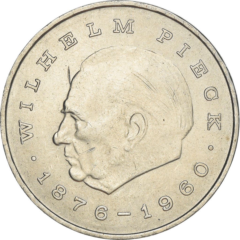 German Democratic Republic | 20 Mark Coin | President Wilhelm Pieck | KM42 | 1972