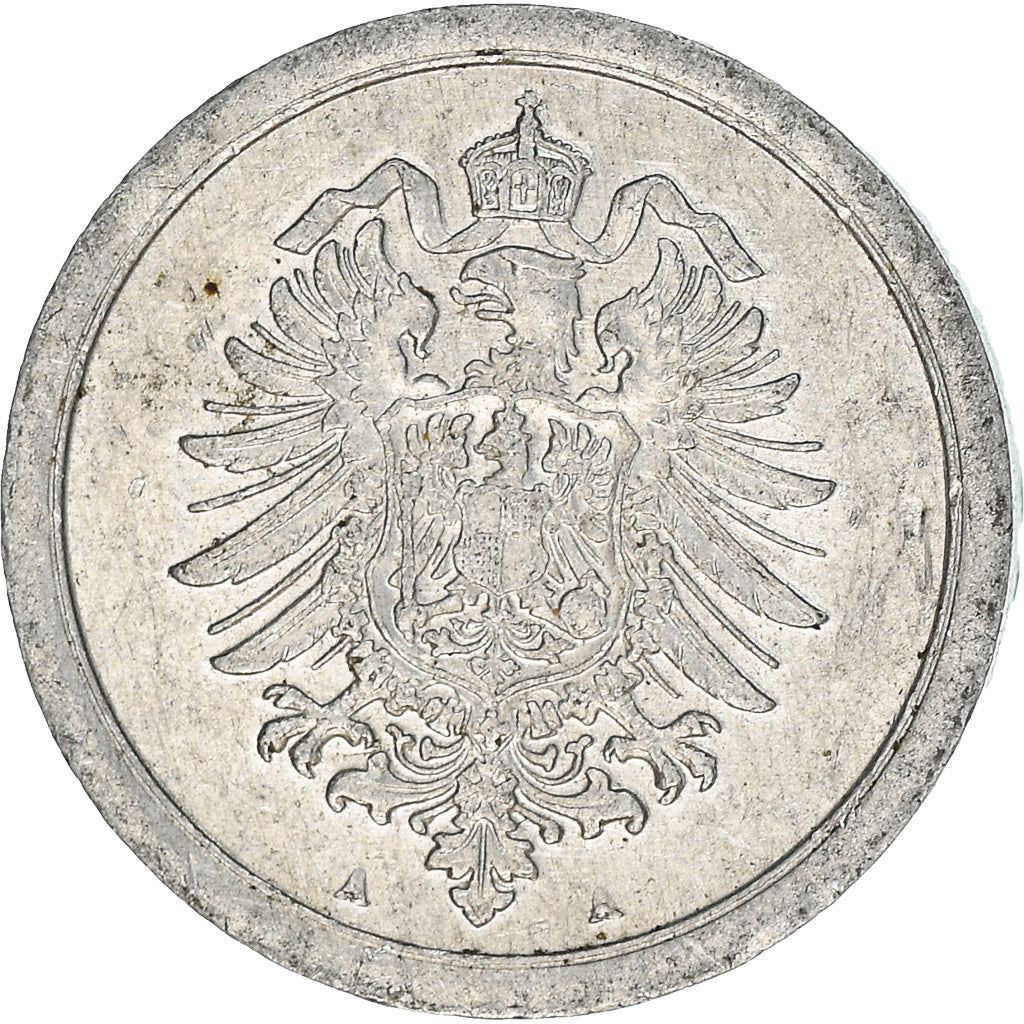 German Empire 1 Pfennig Coin | Deutsches Reich | Wilhelm II | Type 1 | KM24 | 1916 - 1918