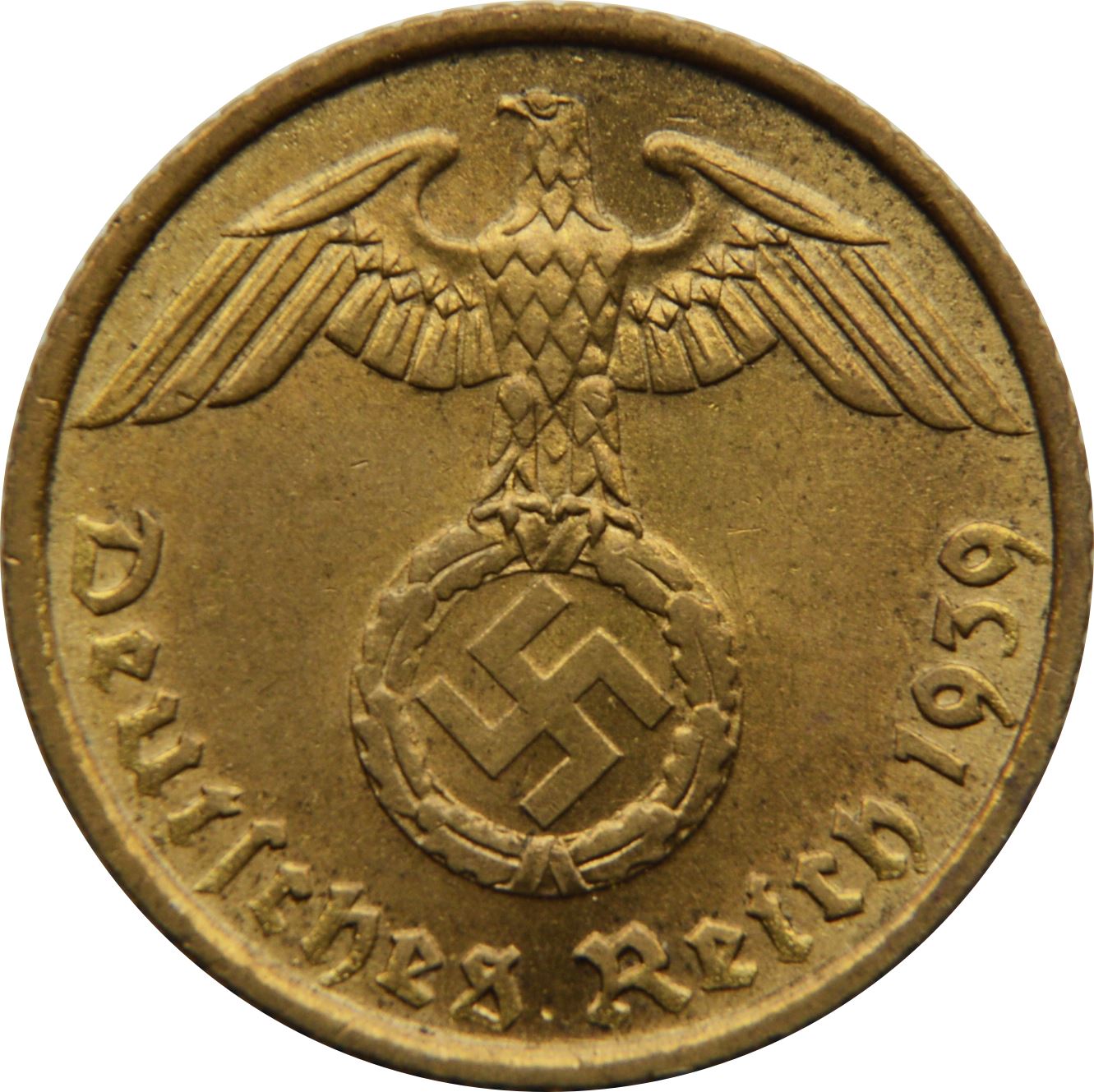 German Third Reich 5 Reichspfennig Coin | KM91 | 1936 - 1939