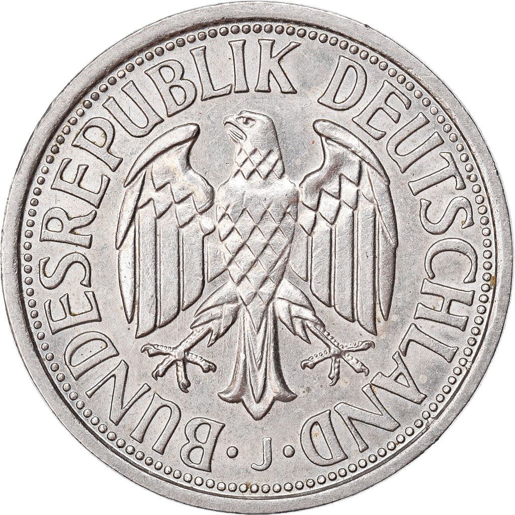 Germany 2 Deutsche Mark Coin | Grape | Rain | Eagle | KM111 | 1951