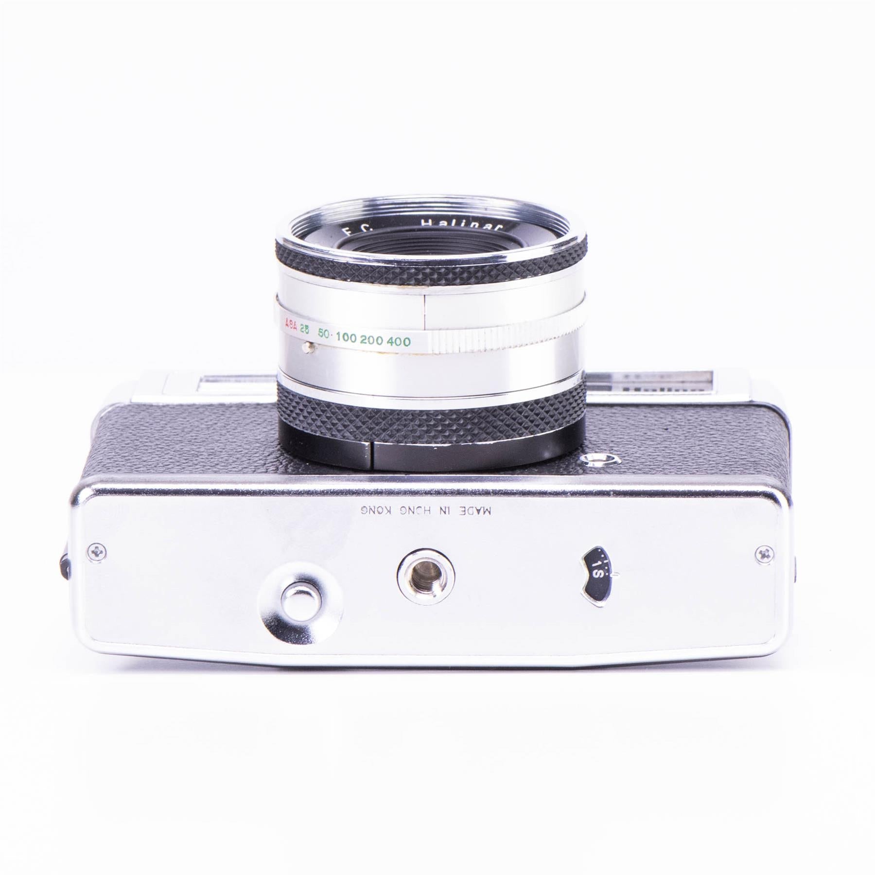 Halina 3000 Camera | 45mm f2.8 lens | White | Hong Kong | 1974