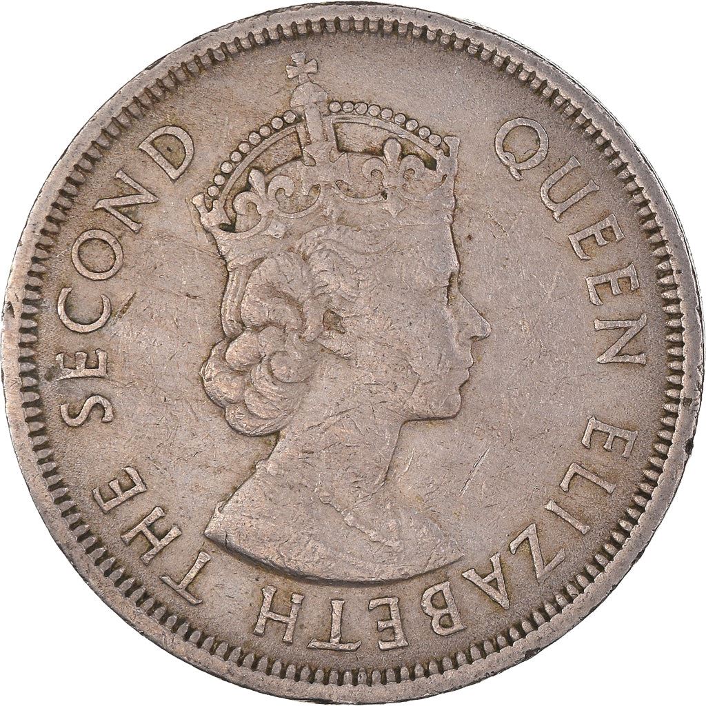 Hong Kong | 1 Dollar Coin | Elizabeth II | Km:31 | 1960 - 1970