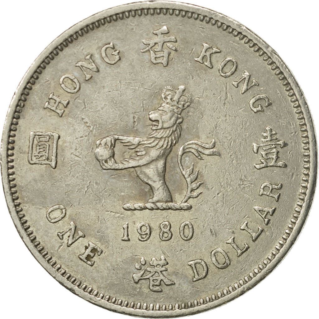 Hong Kong | 1 Dollar Coin | Elizabeth II | Km:43 | 1978 - 1980