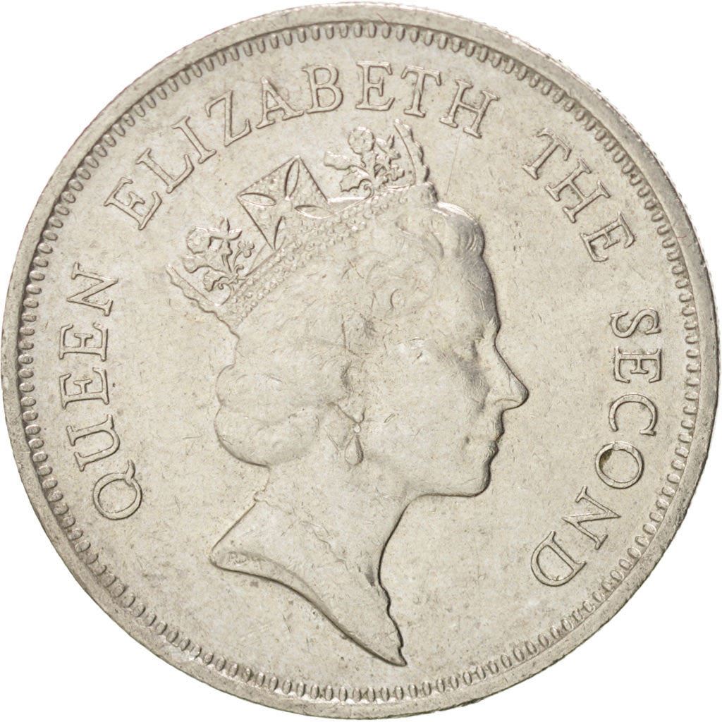 Hong Kong | 1 Dollar Coin | Elizabeth II | Km:63 | 1987 - 1992